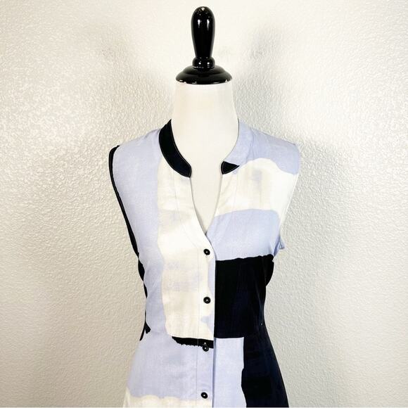 Nic + Zoe Women’s In The Clouds Sleeveless Midi Dress Size Small Petite - Picture 4 of 13